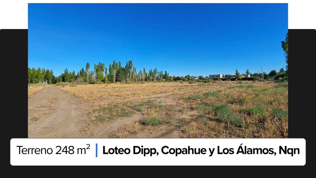 Terreno 250 m2 venta - Confluencia Rural Neuquén