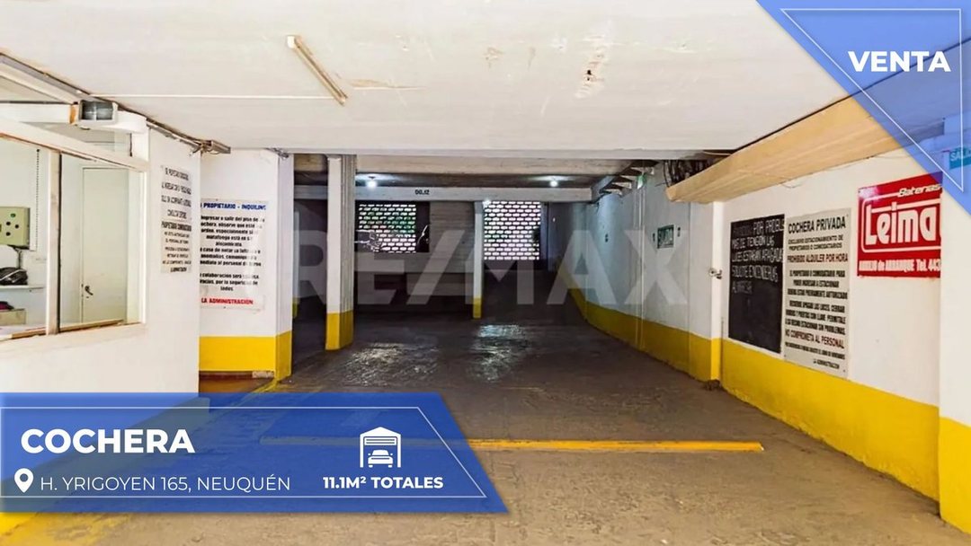 COCHERAS EN VENTA ZONA CENTRO NEUQUEN
