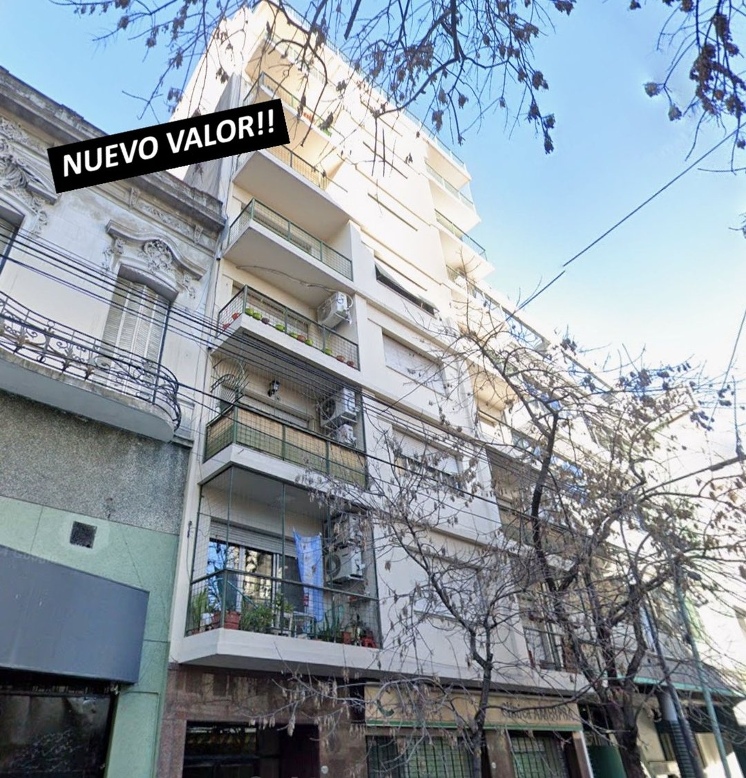 Dpto 3 amb en venta Balvanera Amplio Luminoso