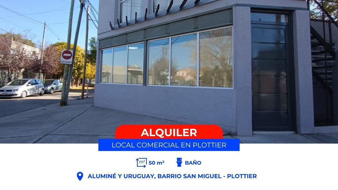 LOCAL COMERCIAL EN ALQUILER - PLOTTIER