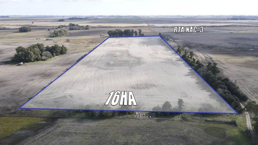 CHACRA EN VENTA 16HA EN RTA NAC. 226 Y 3-AZUL