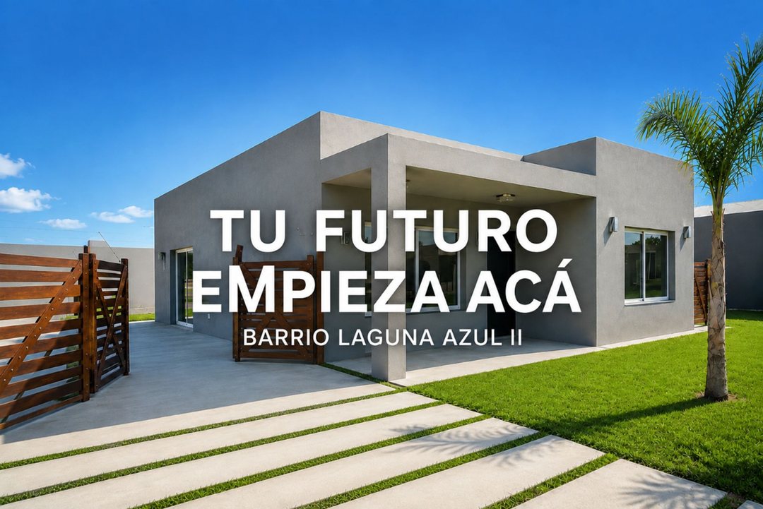 CASA 3 AMBIENTES BARRIO LAGUNA AZUL II