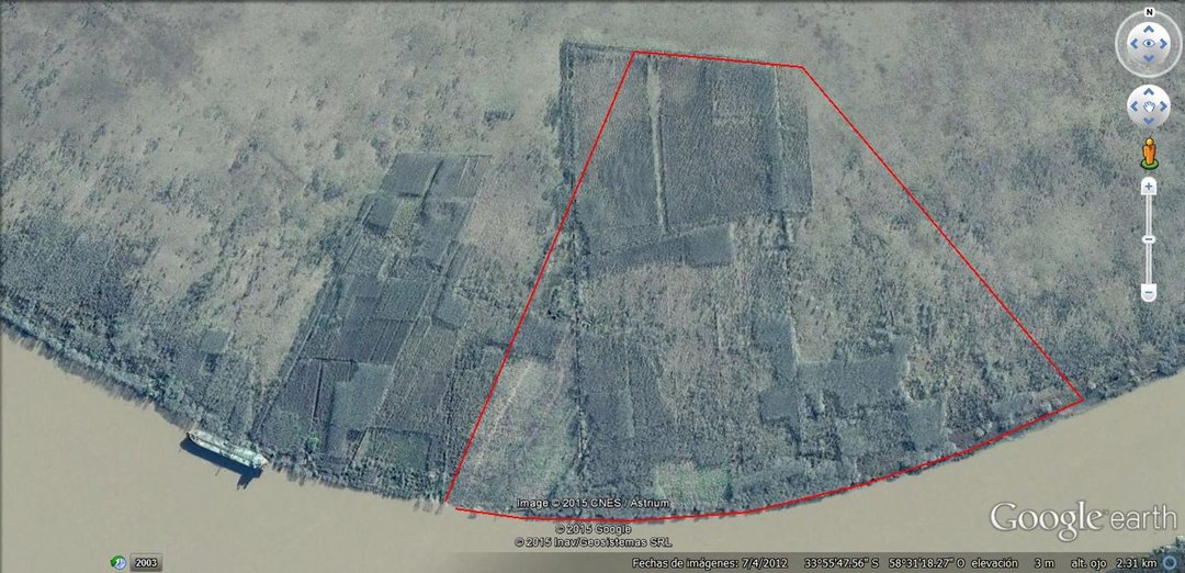 VENTA CAMPO 125 HA RÍO SAUCE 1.300 m. DE COSTA
