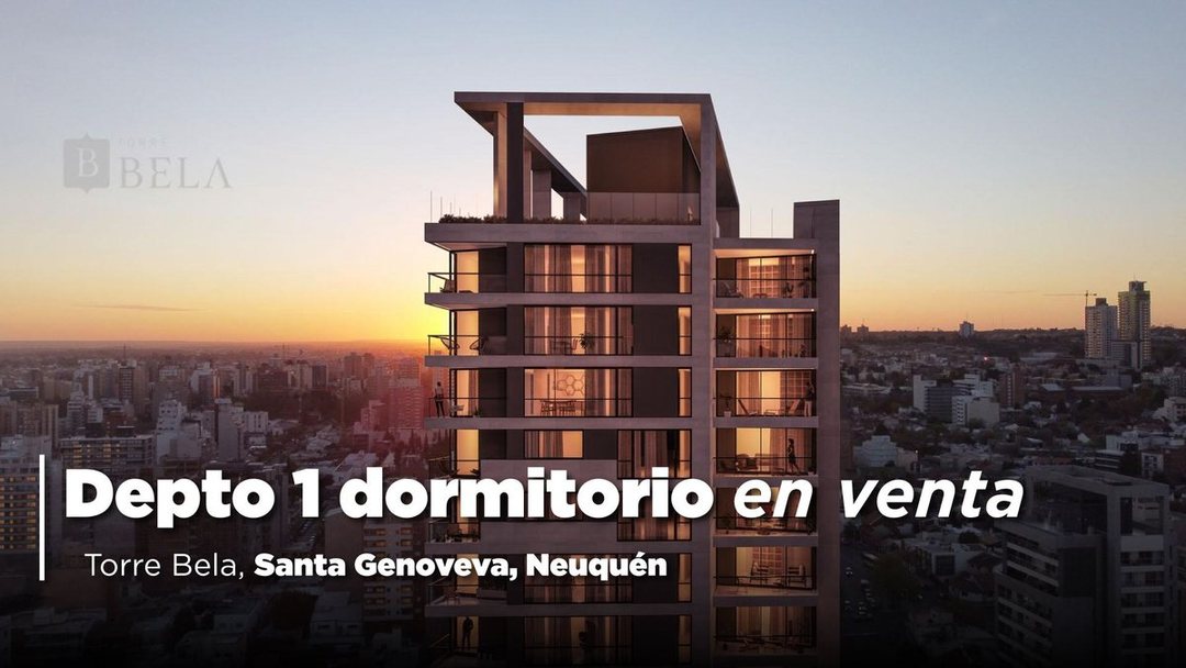DEPARTAMENTO 1 DORMITORIO EN VENTA TORRE BELA