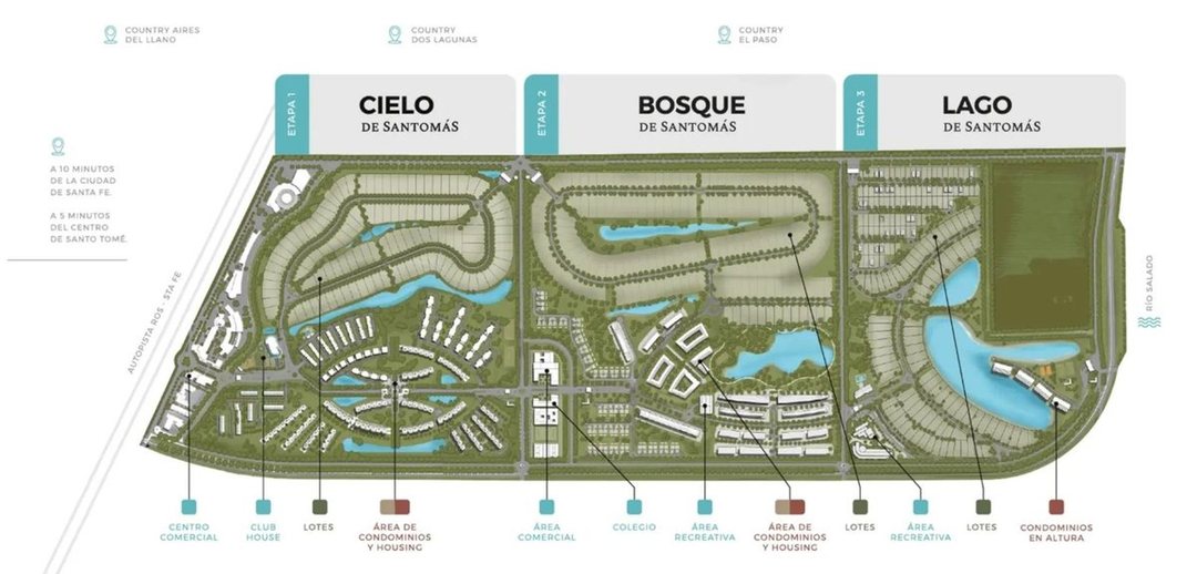 SE VENDE Lote en "Bosque de Santomás"