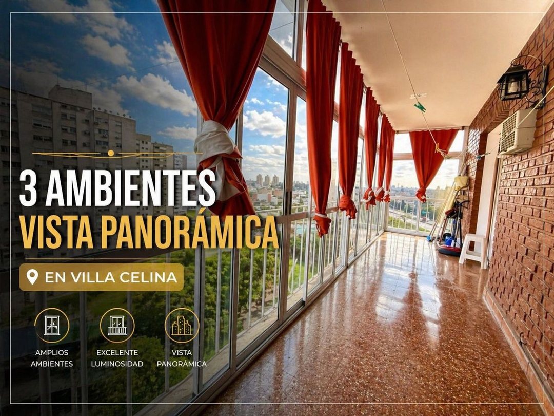 VENTA 3 AMBIENTES CON COCHERA APTO CREDITO