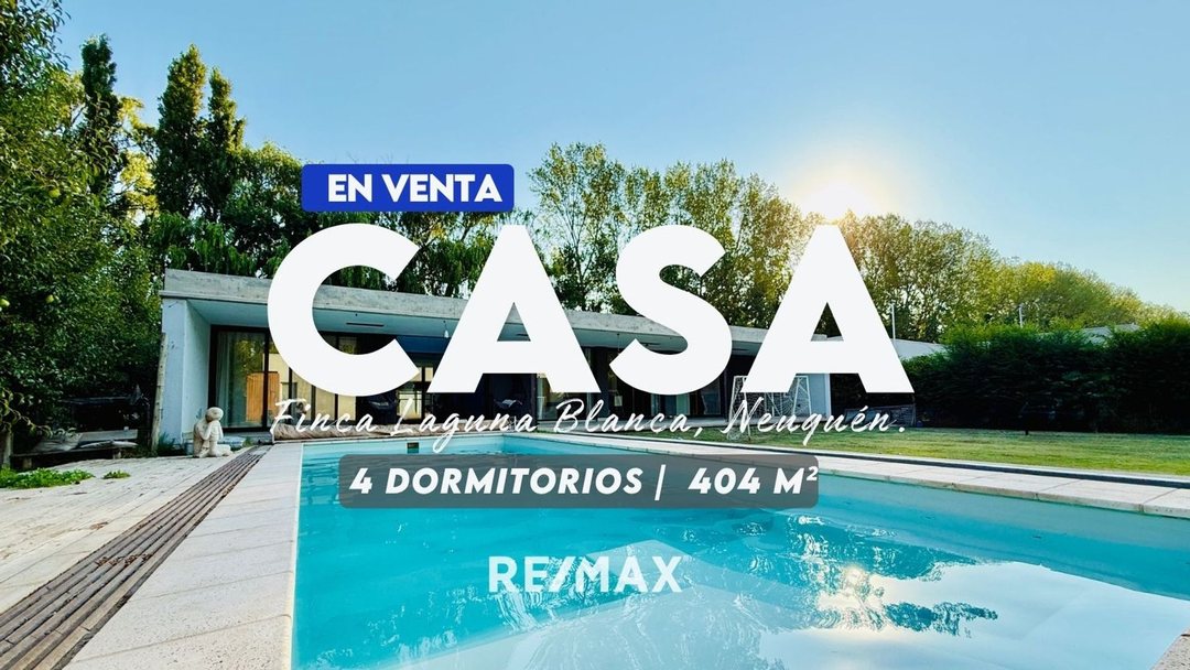 Casa 4 Dormitorios en B° Finca Laguna Blanca