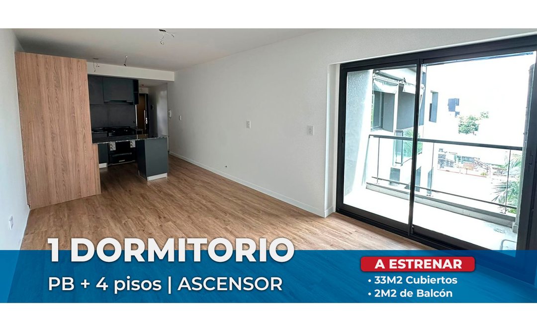 DEPTO 1 DORMITORIO A ESTRENAR EN VENTA ECHESORTU