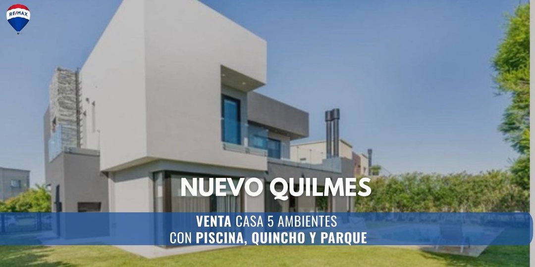VENTA CASA 5 AMB CON PISCINA - NUEVO QUILMES