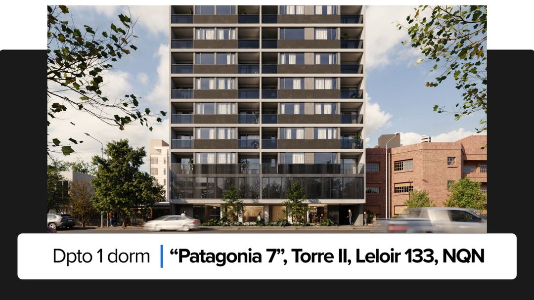 Dpto 1 dormitorio en venta, Leloir 133, Neuquén