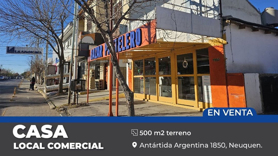 CASA 4 DORMITORIOS MAS LOCAL COMERCIAL