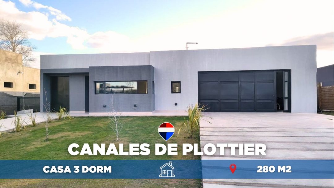 VENTA CASA LOS CANALES DE PLOTTIER