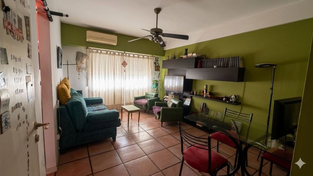 VENTA DEPTO 2 AMB C/BALCON Y COCHERA-CASEROS