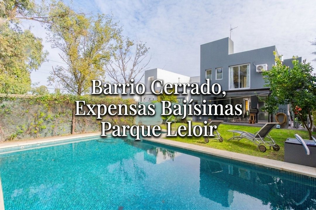 Casa en Venta Barrio Cerrado Parque Leloir