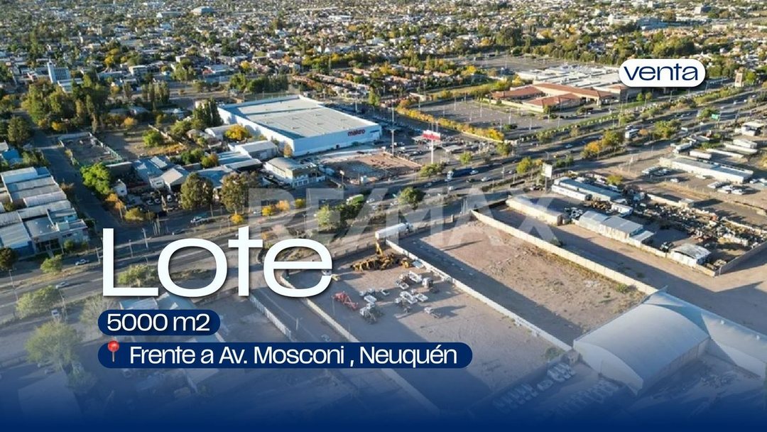 LOTE 5000 m2  FRENTE DE RUTA MOSCONI , NEUQUEN