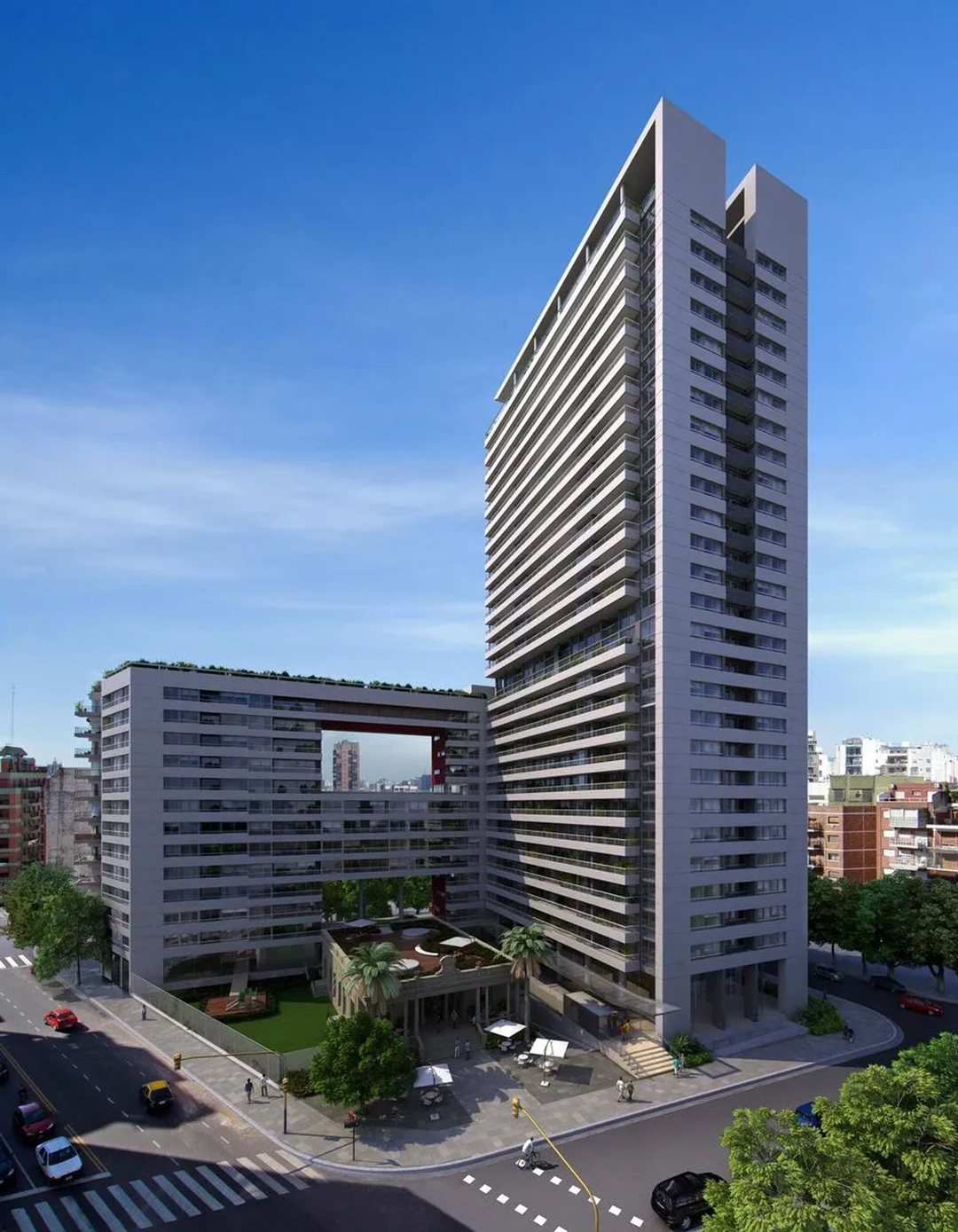 Depto 3 amb Venta Palacio Roccatagliata c/cochera