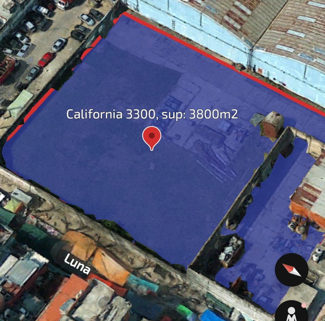 VENTA Lote de 3800m2 Barracas