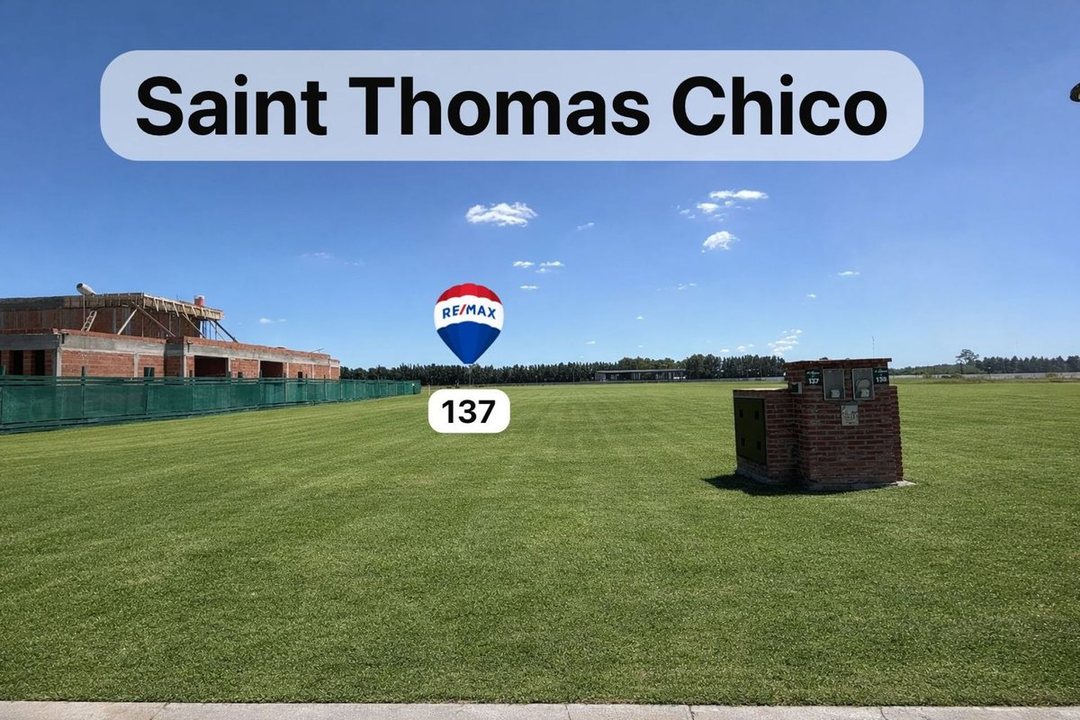 VENTA DE LOTE EN SAINT THOMAS CHICO