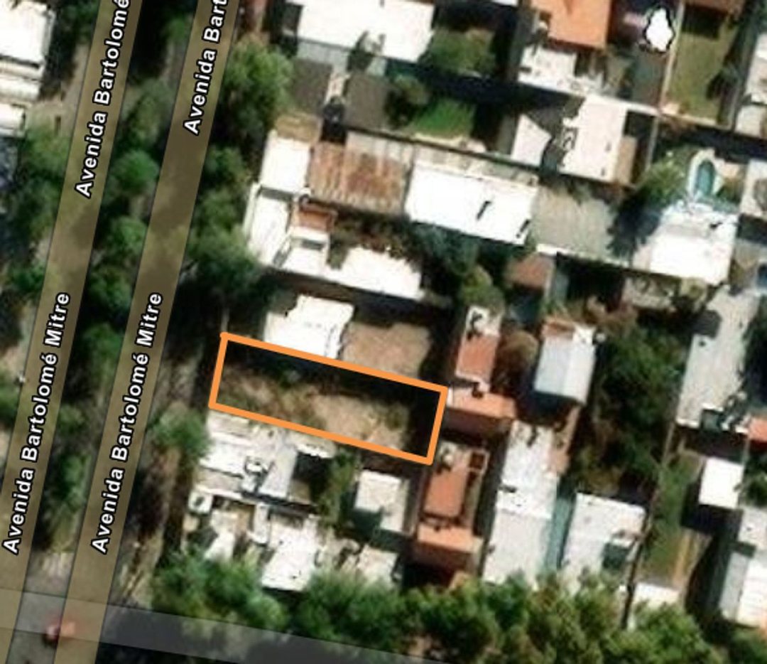 LOTE EN VENTA AV. MITRE CIUDAD DE MENDOZA