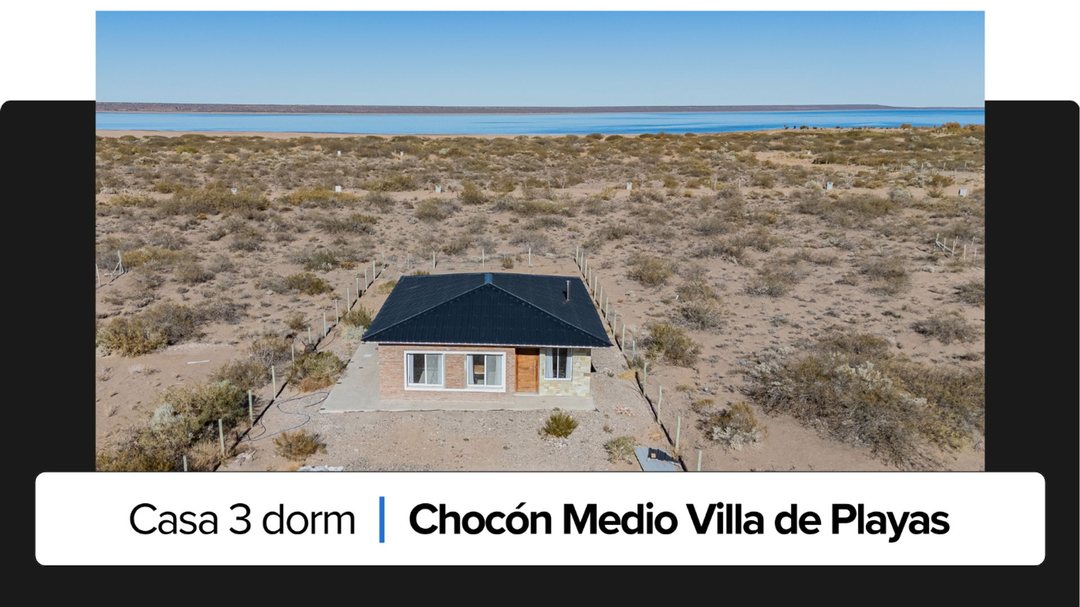VENTA Casa 3 dormitorios Chocon Medio, Neuquen