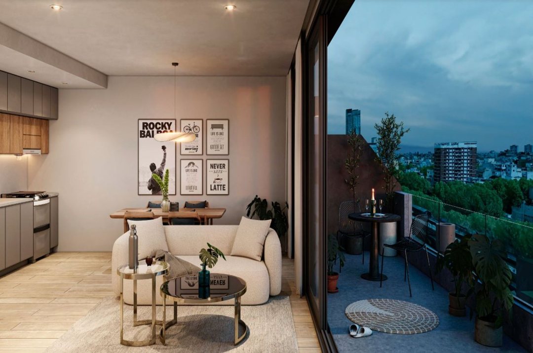VENTA DEPARTAMENTO 2 AMB C/BALCÓN TERRAZA- PALERMO
