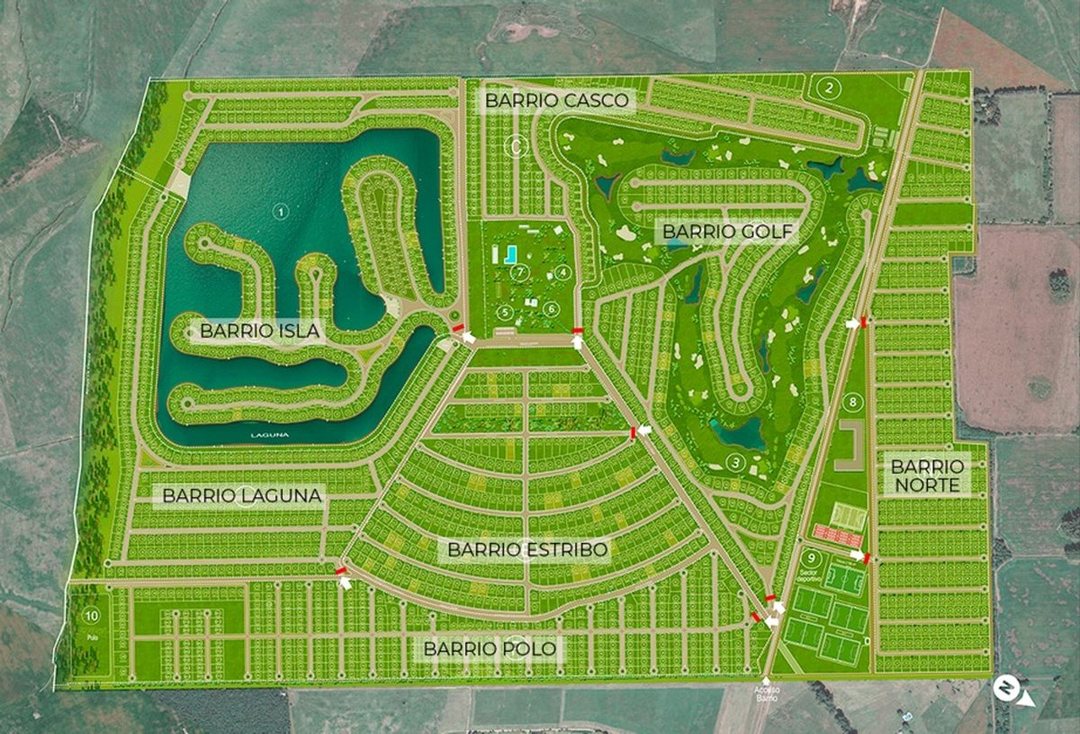 Venta de Lote en "Villa de campo Tres Pinos"