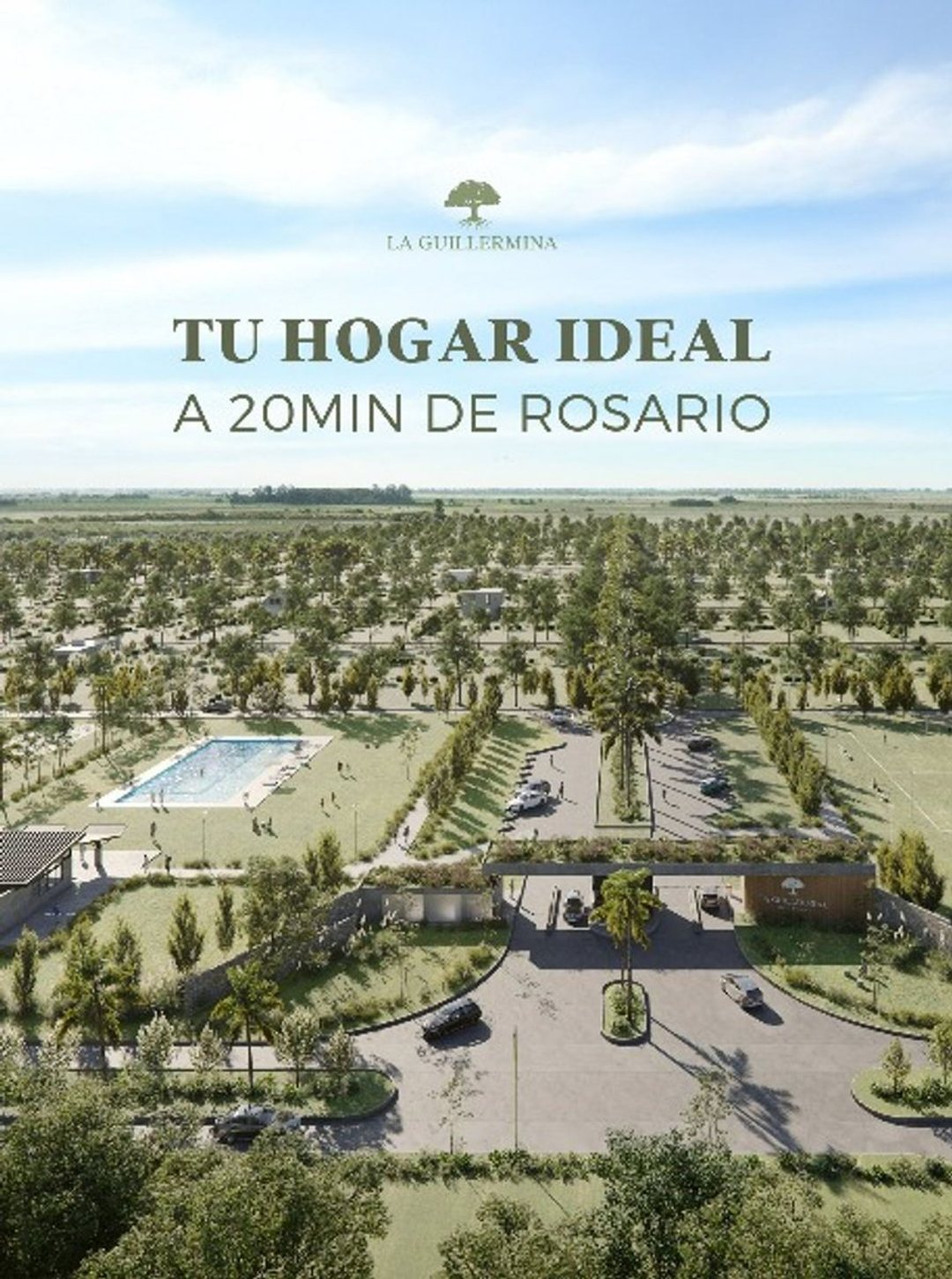 LOTE EN VENTA 600M2 LA GUILLERMINA