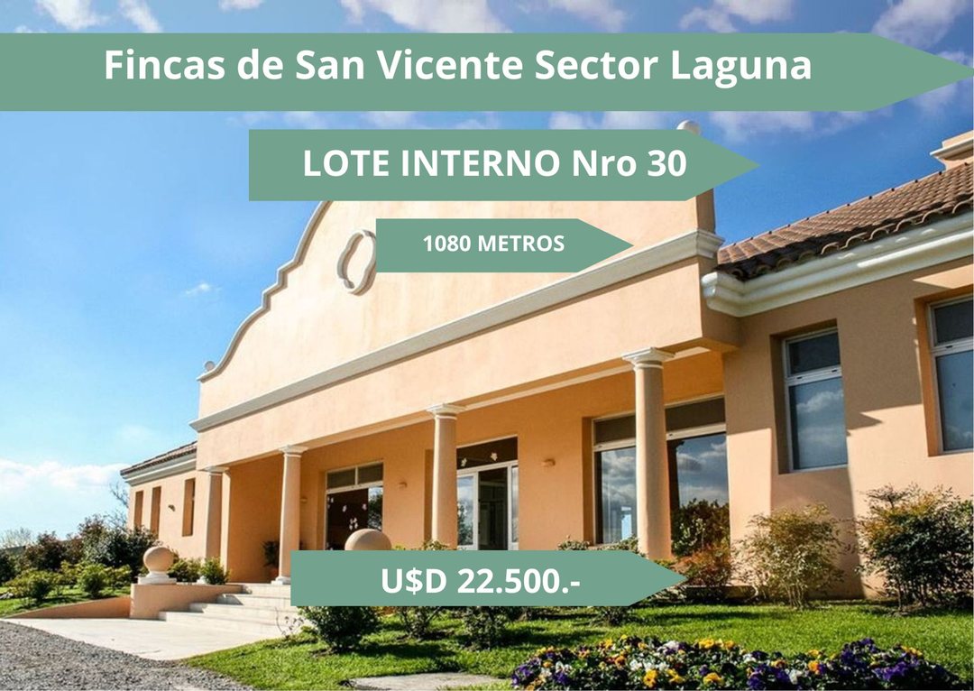 LOTE EN VENTA FINCAS DE SAN VICENTE FINANCIACION