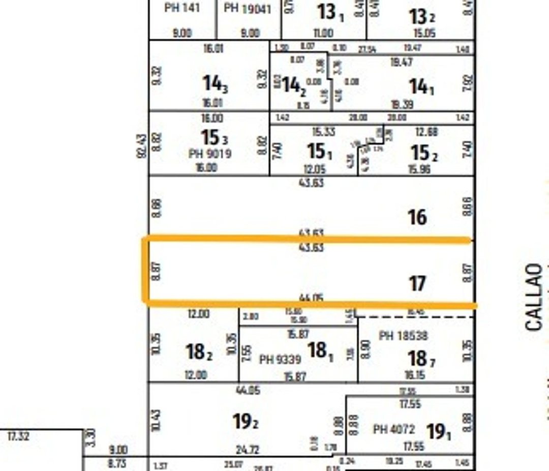 VENTA TERRENO PARA CONTRUCTORA CALLAO 1100