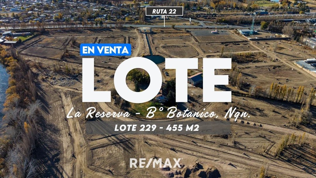 LOTE RESIDENCIAL - LA RESERVA B° BOTANICO