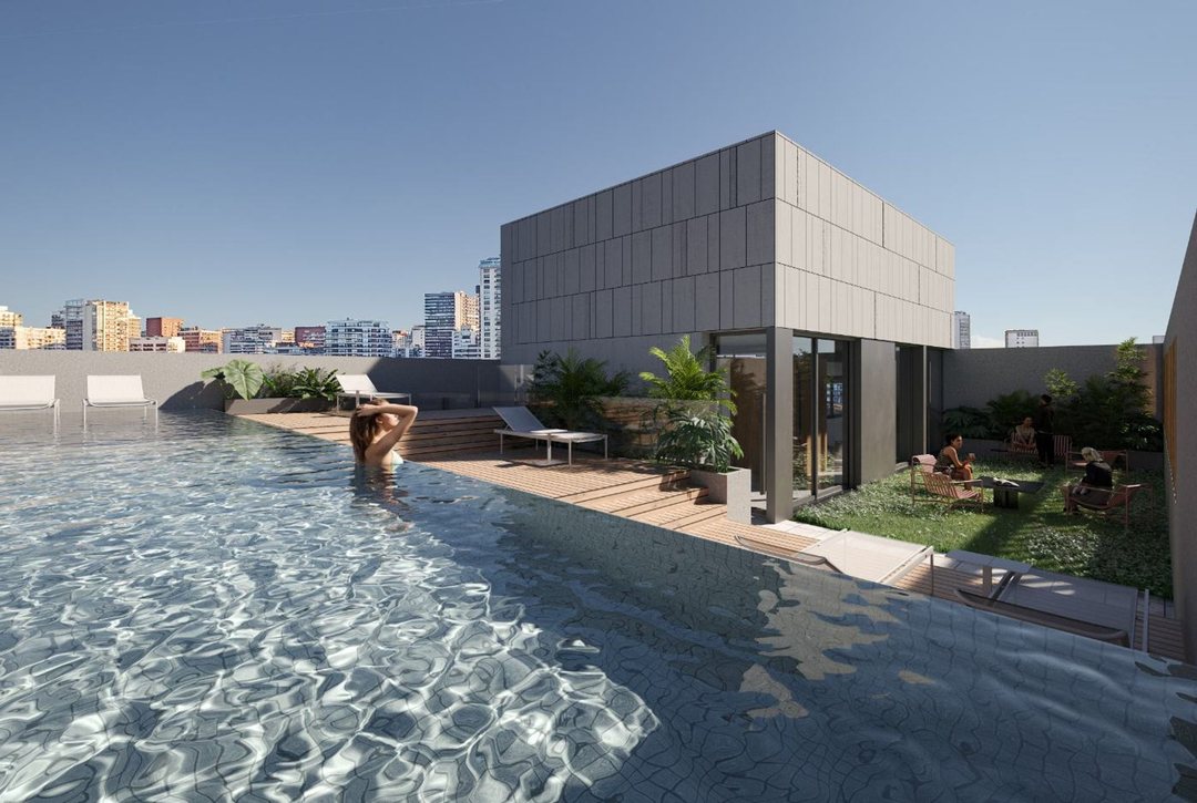 VENTA 3 AMBIENTES EN DESARROLLO PALERMO HOLLYWOOD