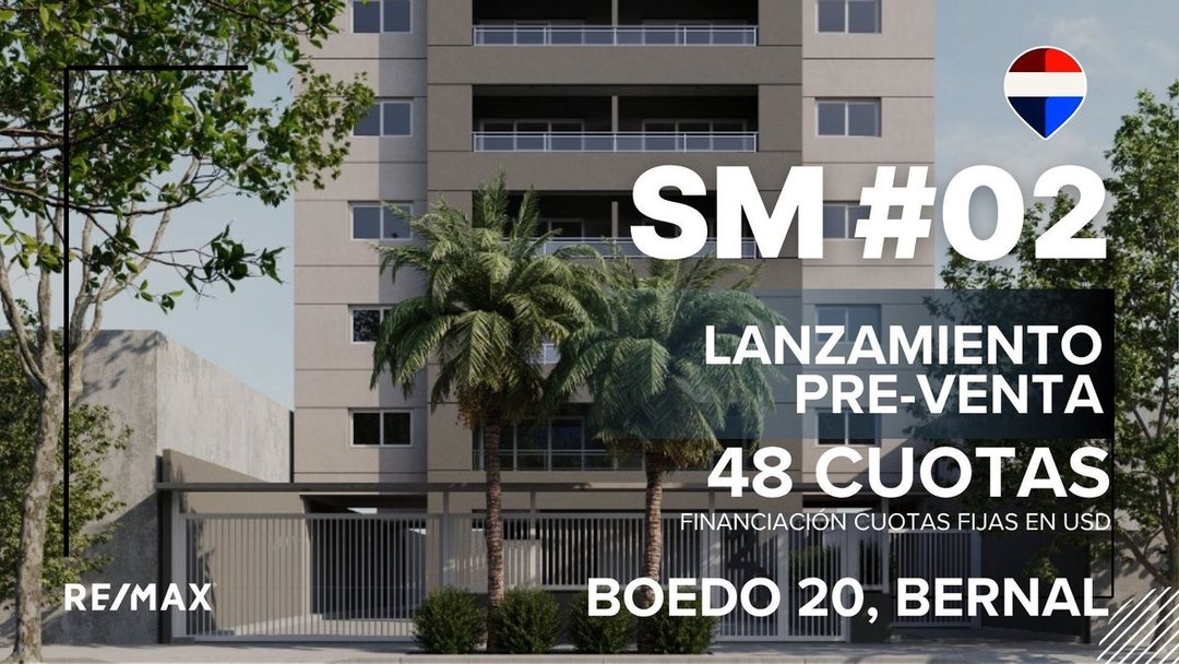 VENTA DEPARTAMENTO FINANCIACION 48 CUOTAS BERNAL