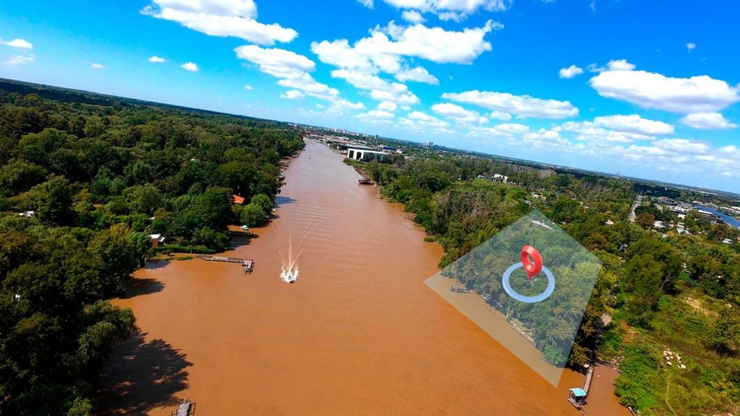 VENTA-  LOTE AL RIO LUJAN CON ACCESO POR TIERRA