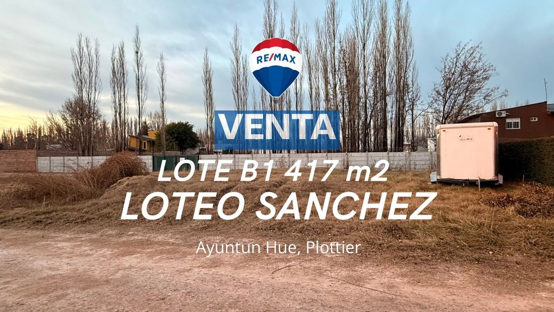 LOTE EN VENTA EN LOTEO SANCHEZ ENTORNO NATURAL