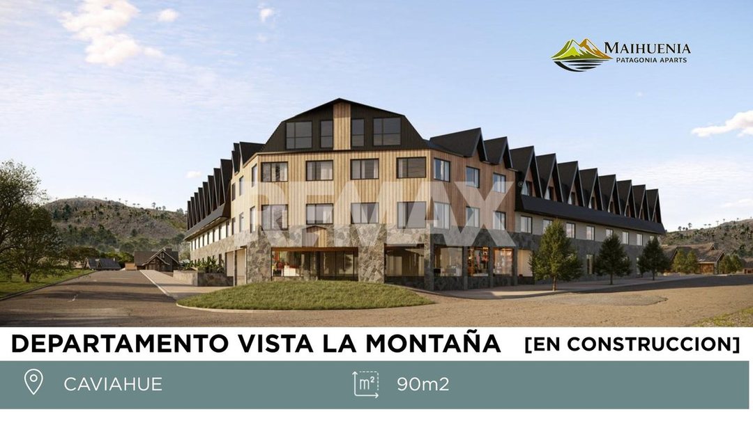 VENTA DEPARTAMENTO VISTA A LA MONTAÑA