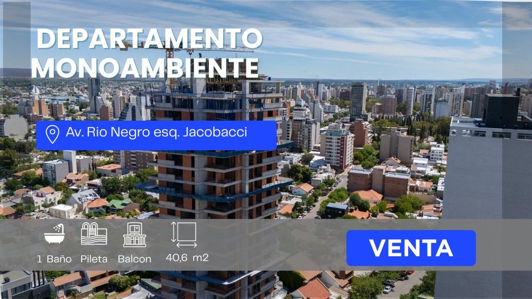 VENTA DEPARTAMENTO MONOAMBIENTE EN LAS GRUTAS