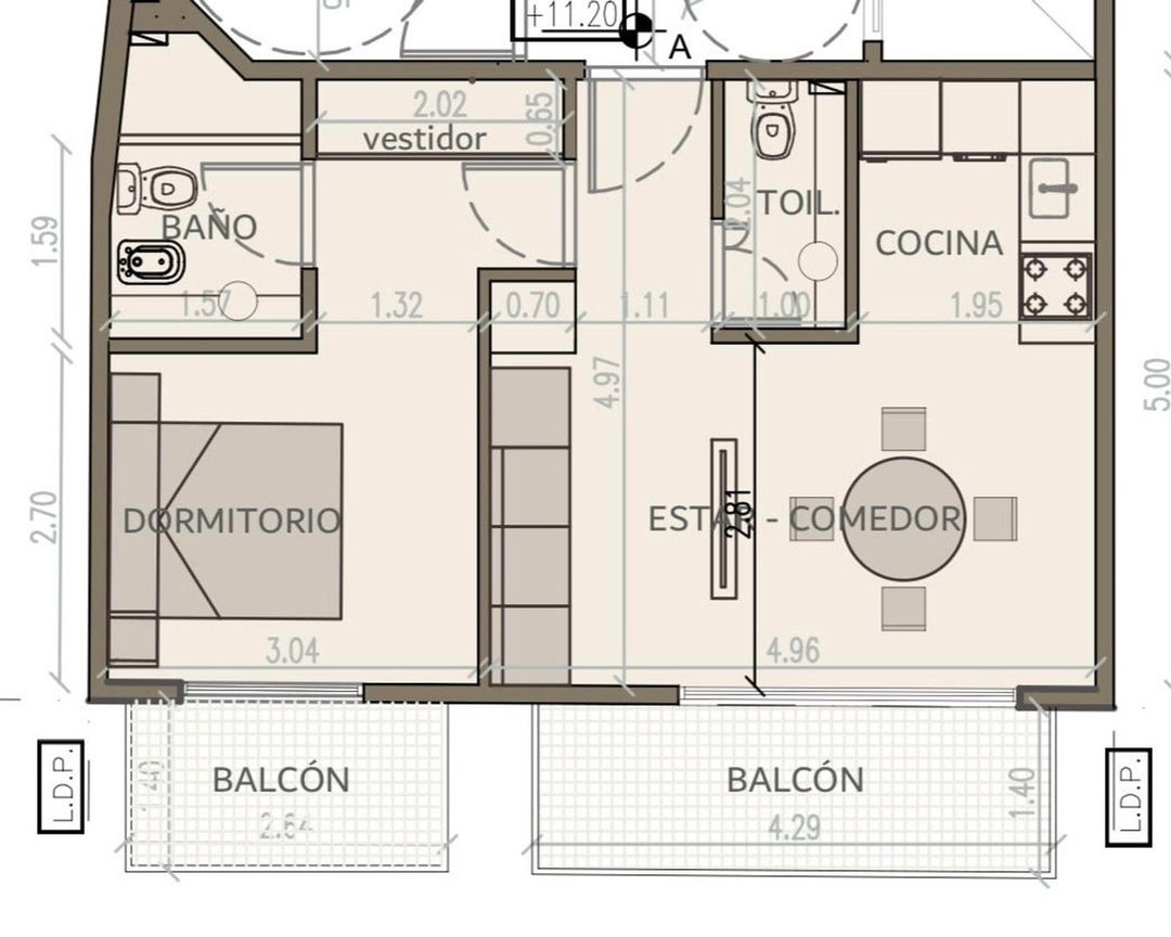 Venta V Crespo 2 amb suite balc baño toilette pozo