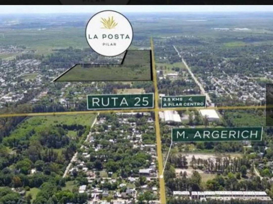 LOTE EN VENTA BARRIO LA POSTA PILAR. LOTE 244