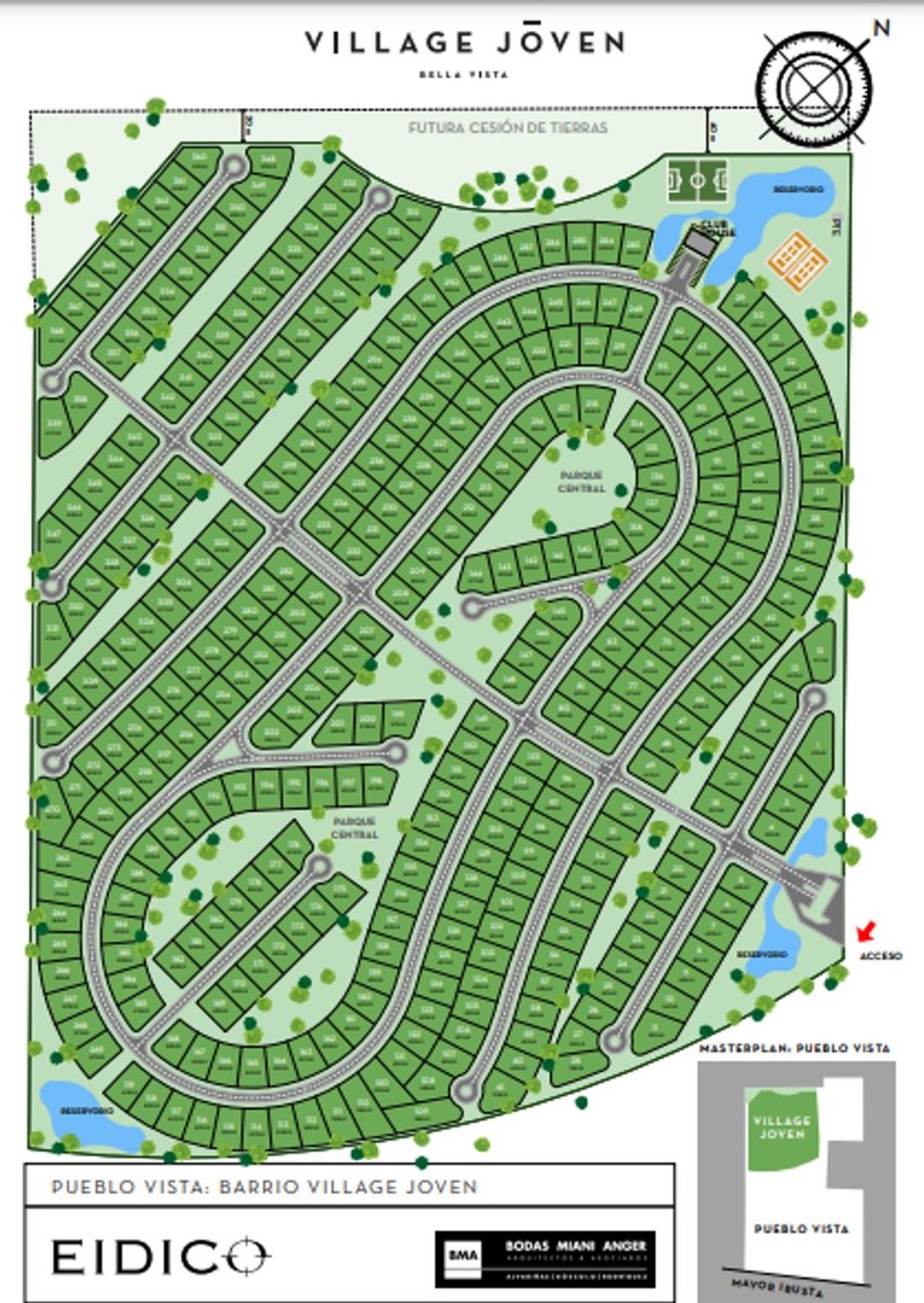 VENTA LOTE VILLAGE JOVEN BELLA VISTA APTO PERMUTA