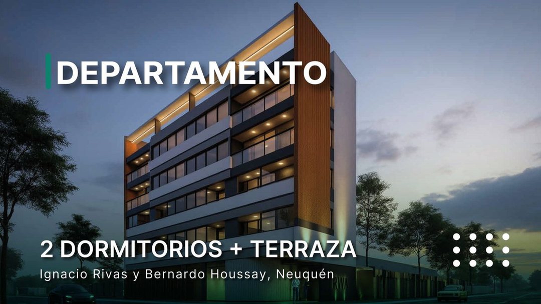 Venta complejo en pozo 2 dormitorios c/terraza Nqn