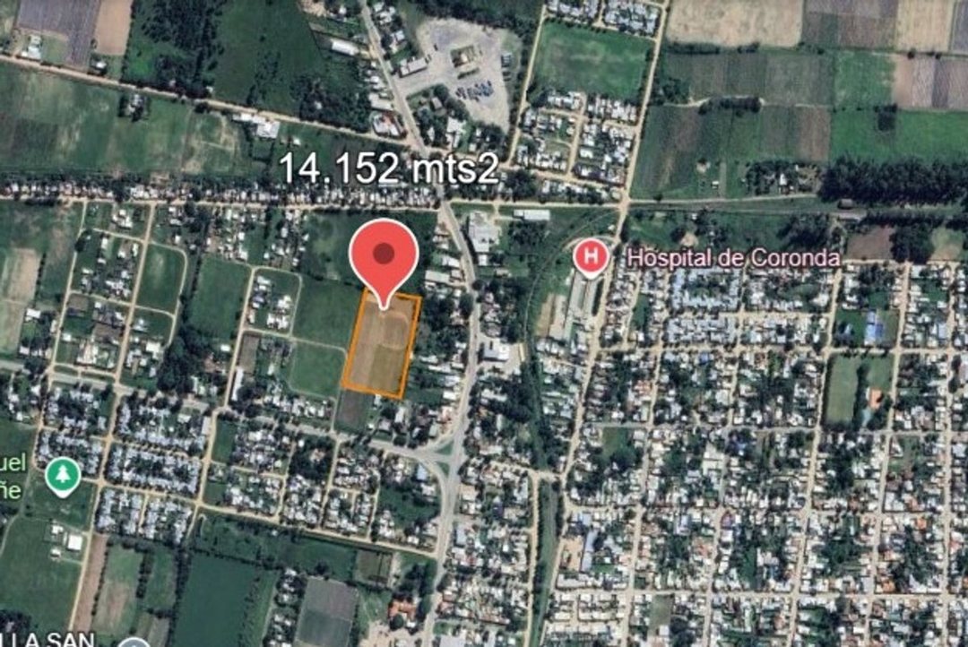 VENTA TERRENO EN CORONDA