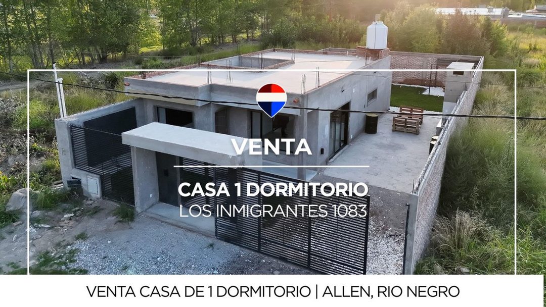 VENTA CASA 1 DORMITORIO EN ALLEN