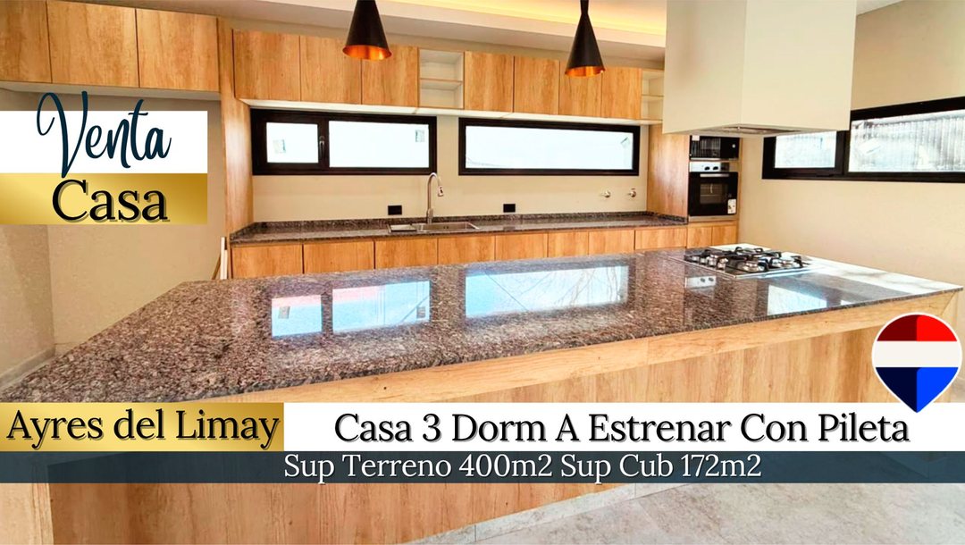 VENTA CASA 3 DORM A ESTRENAR B° -AYRES DEL LIMAY-