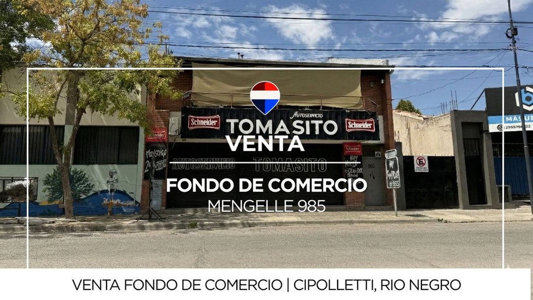 SUPERMERCADO EN VENTA FONDO DE COMERCIO CIPOLLETTI