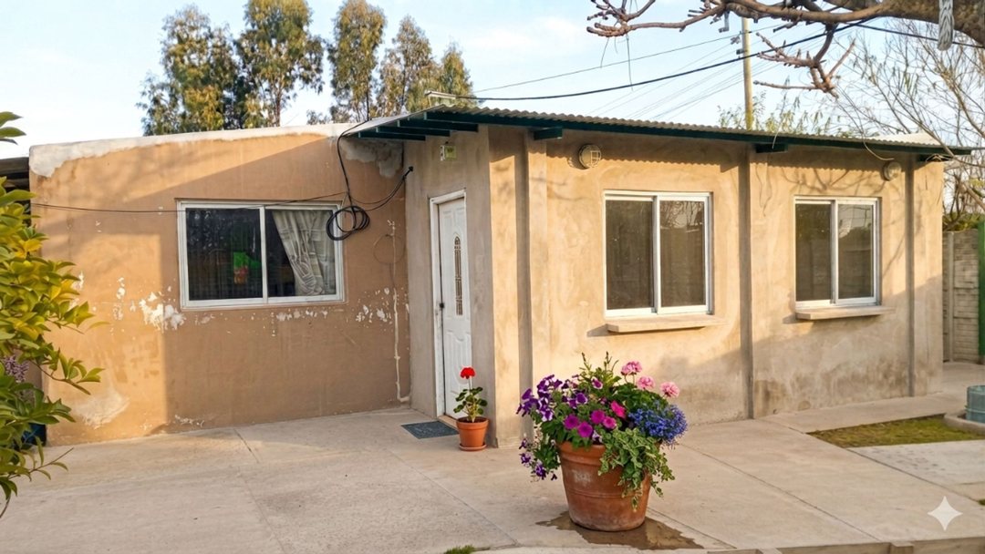 VIVIENDA EN LOTE PROPIO 600 mts2 ACEPTA PERMUTA