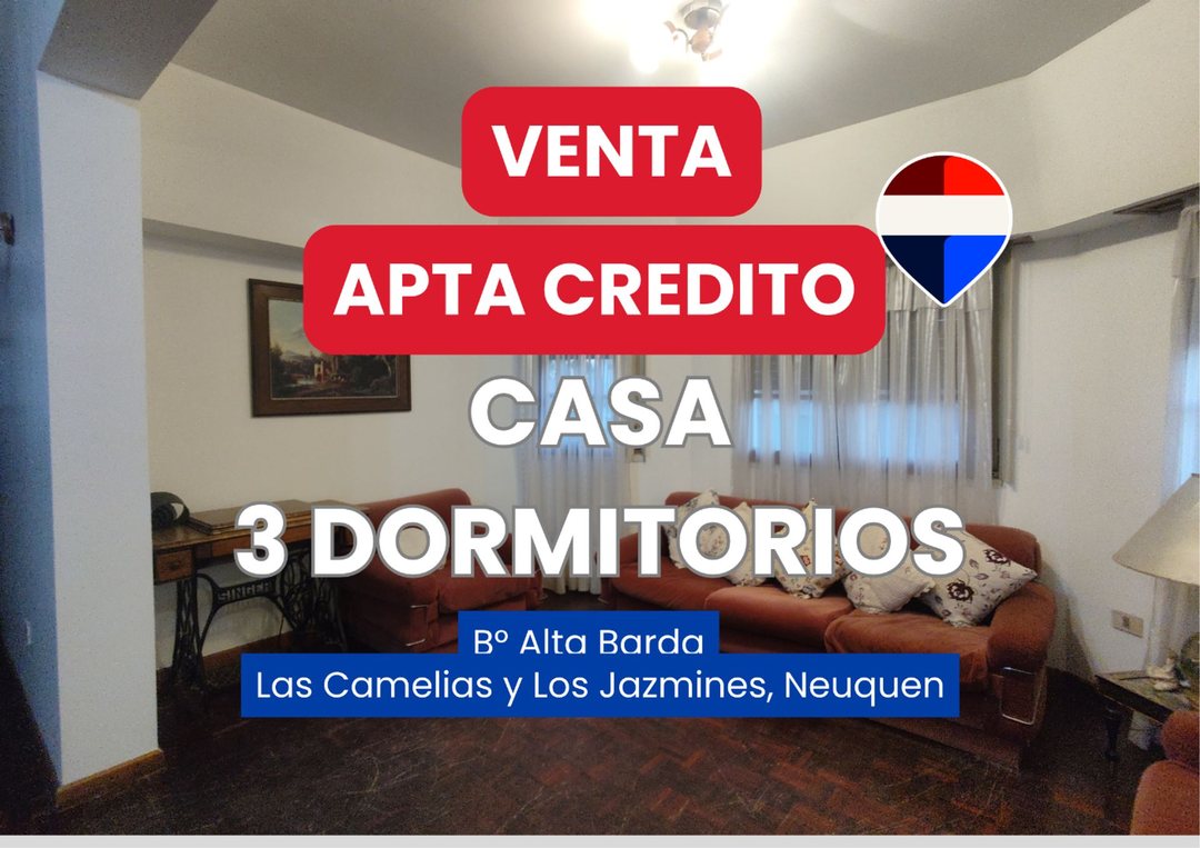 VENTA CASA 3 DORMITORIOS ALTA BARDA