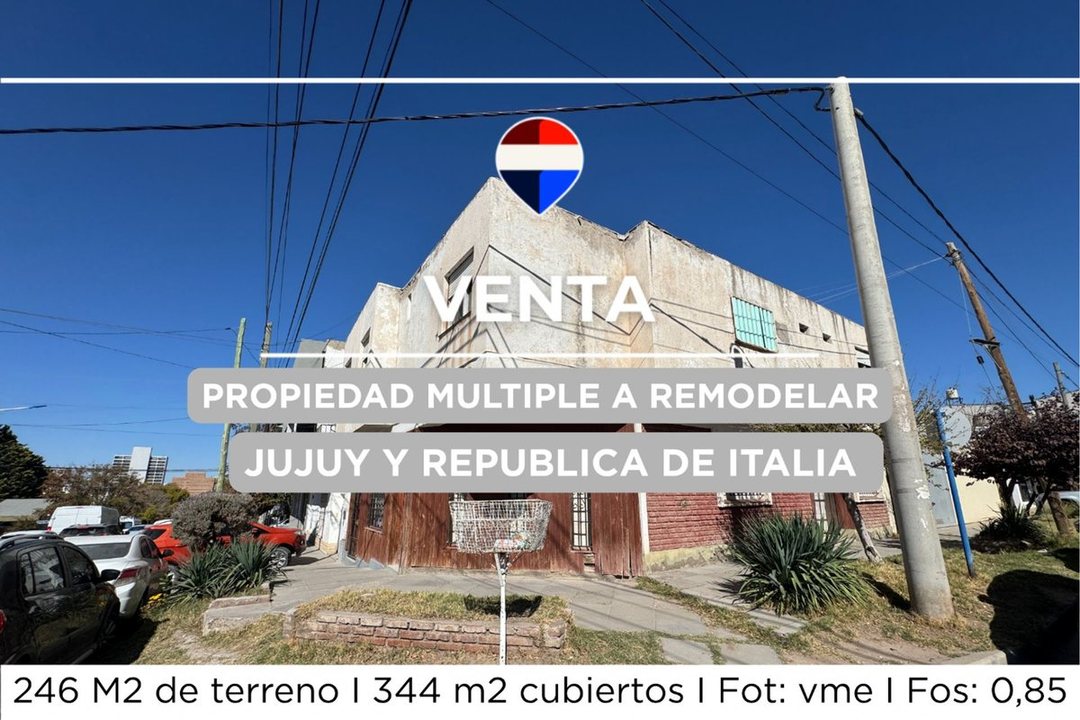 VENTA PROPIEDAD MULTIPLE I ESQUINA ESTRATEGICA