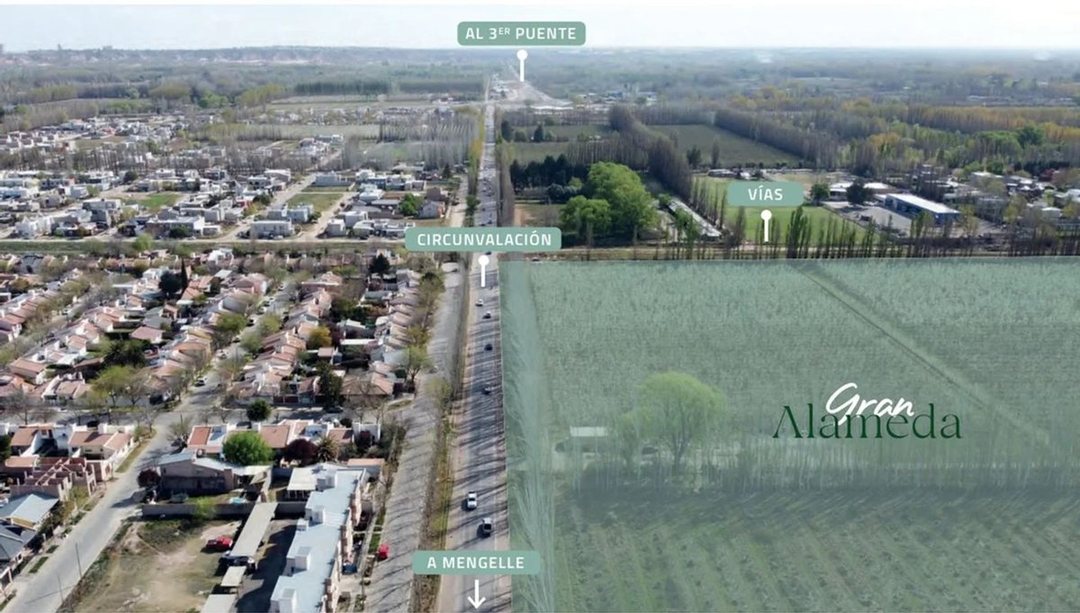 Venta terreno Loteo Gran Alameda Cipolletti