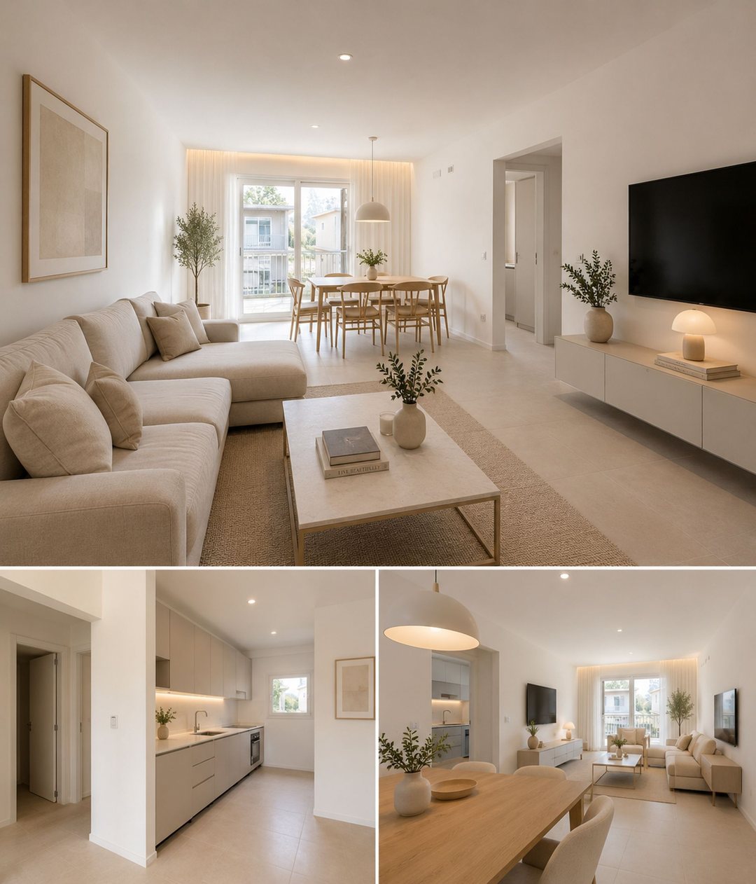 Dpto 3 amb en venta en Pilar c/balcón terraza