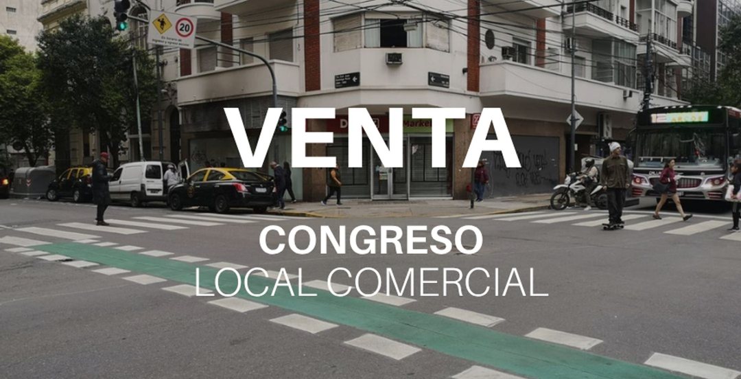 VENTA LOCAL COMERCIAL CONGRESO PB + SUB 283 MTRS